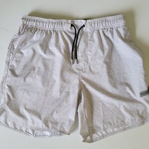 Legends Luka Light Gray Athletic Shorts
